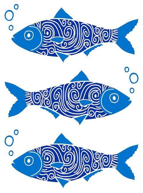 賽級(jí)藍(lán)底最簡單三個(gè)魚