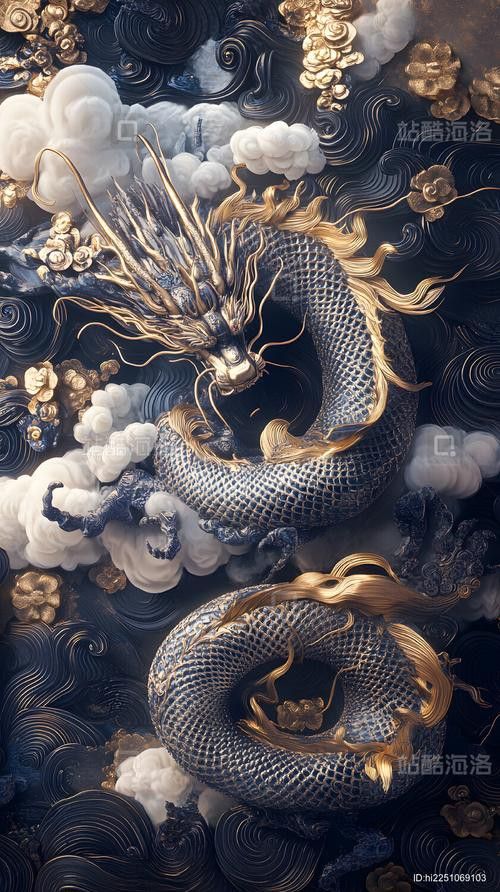 有沒有更多國(guó)潮風(fēng)金龍壁紙？