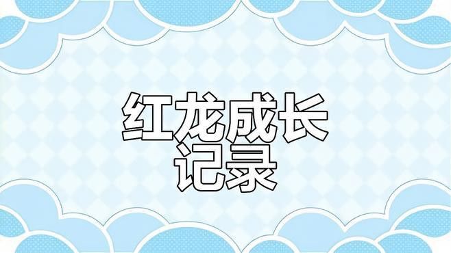 紅龍過背的成長過程