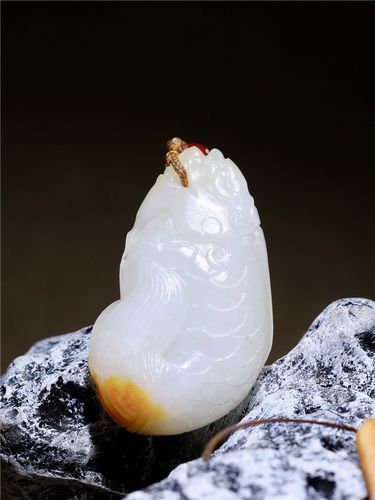 白玉龍魚圖片欣賞大全大圖