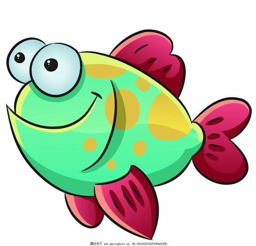 龍魚背景圖片大全可愛動漫版