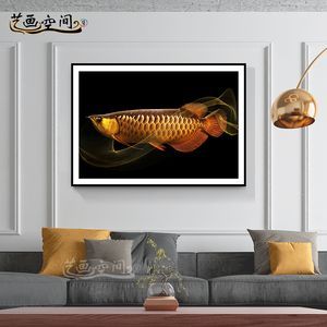金龍魚掛畫：金龍魚掛畫的使用