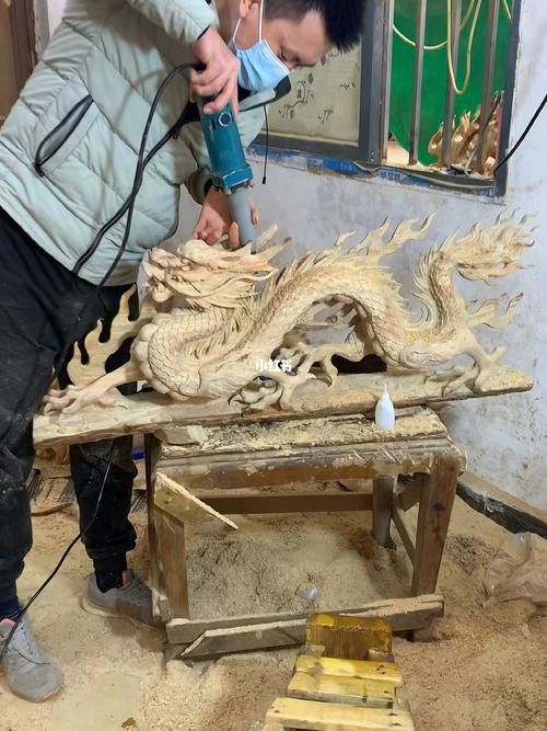 有沒有木雕龍頭的3D模型？