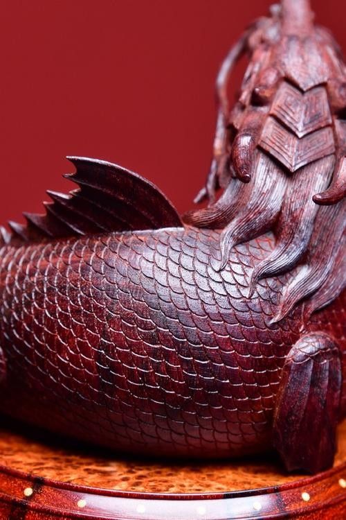 龍魚雕塑圖片欣賞大全
