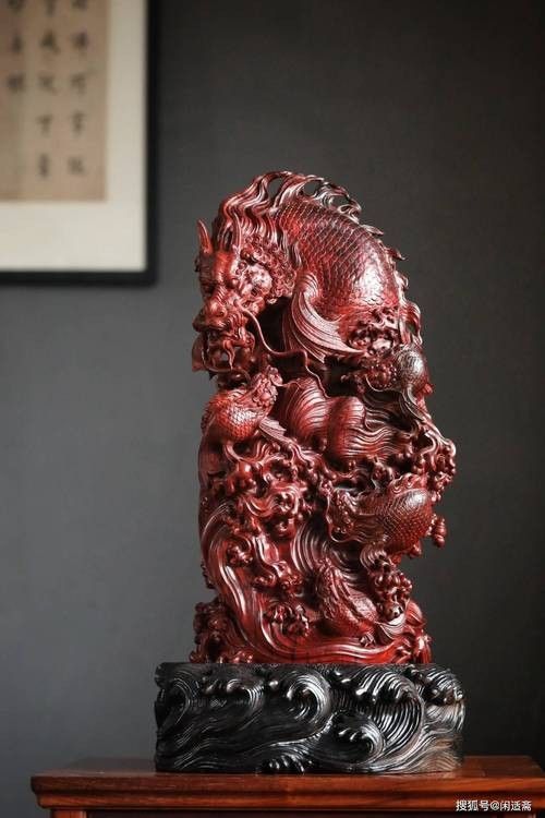 龍魚雕塑圖片欣賞大全