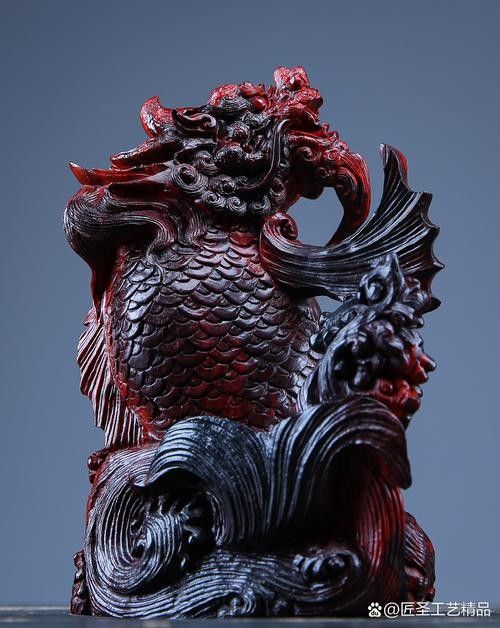 龍魚雕塑圖片欣賞大全
