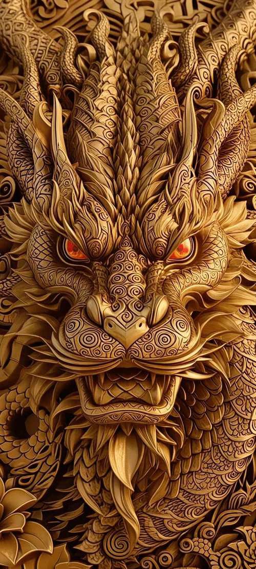 高清招財(cái)龍壁紙有哪些尺寸可選？