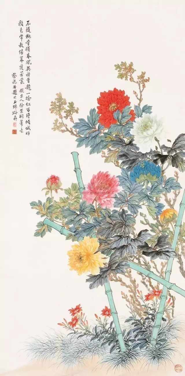 <strong><mark>牡丹</mark></strong>和魚的畫寓意和象征