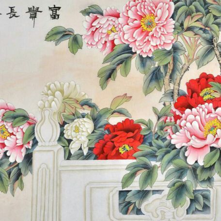 牡丹和魚的畫寓意和象征