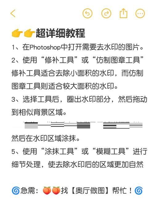 如何去除圖片中的水印？