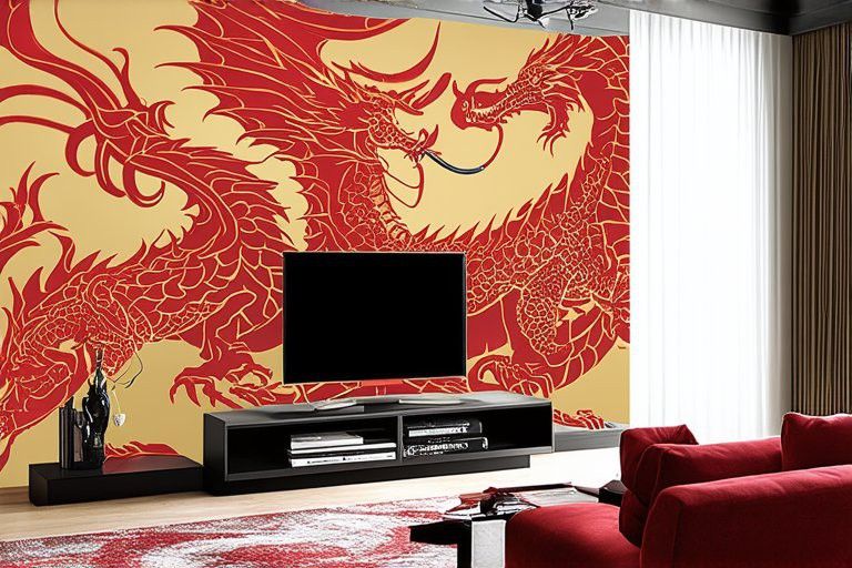 紅龍主題家居裝飾需要哪些裝飾品？ 紅龍主題家居裝飾需要哪些裝飾品？ 龍魚百科 第6張