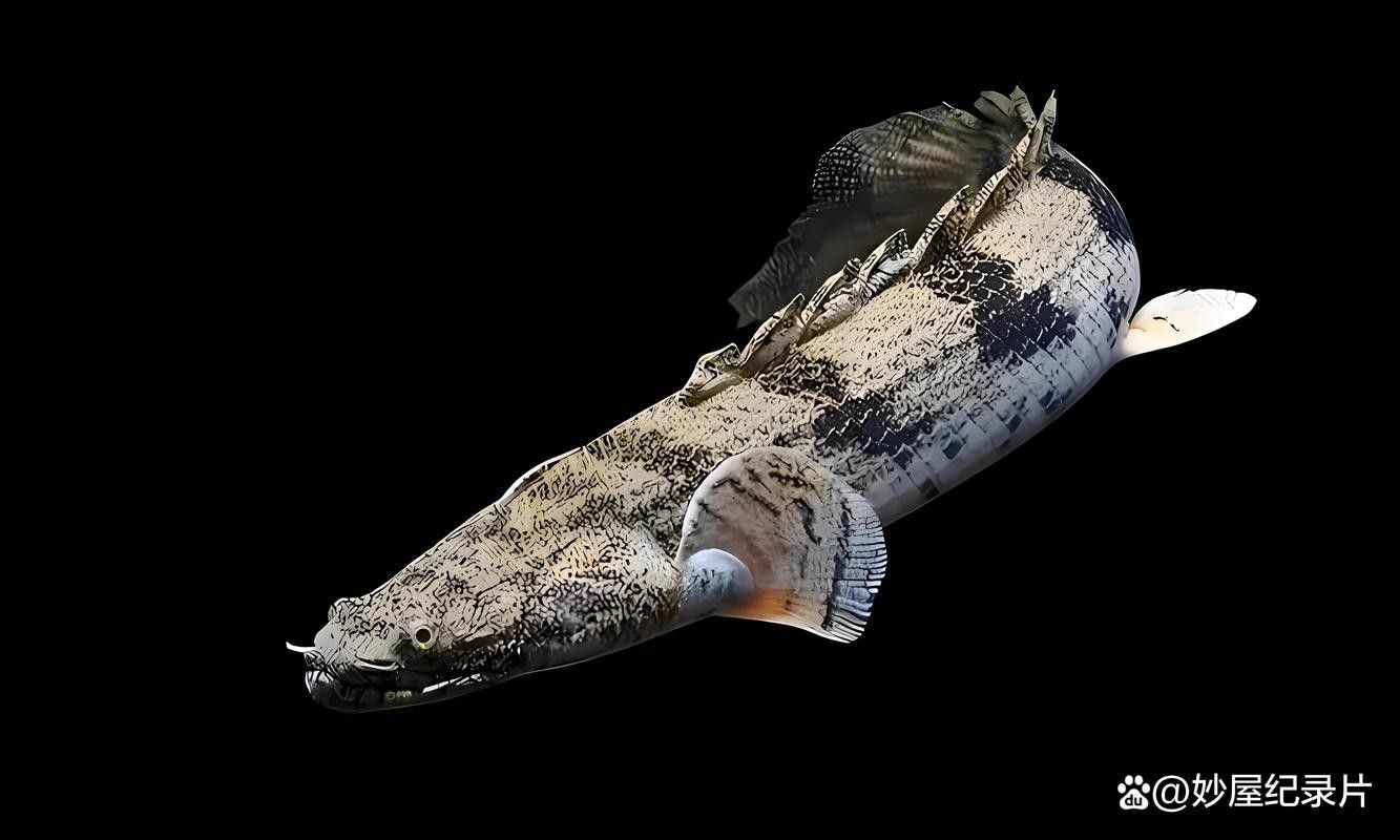 斑節恐龍魚圖片
