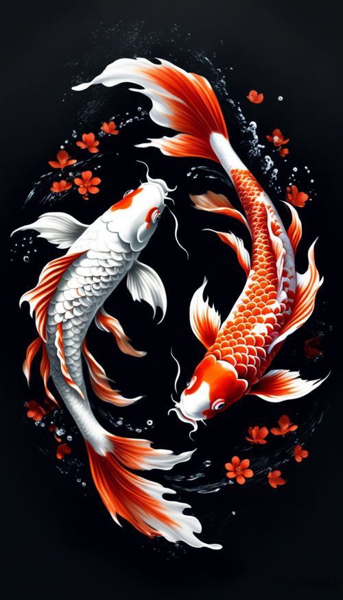 能提供幾張風水魚圖片嗎？