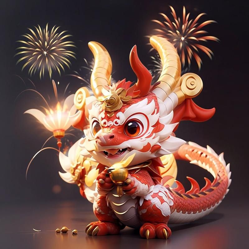 有沒有簡約干凈的紅龍微信頭像？
