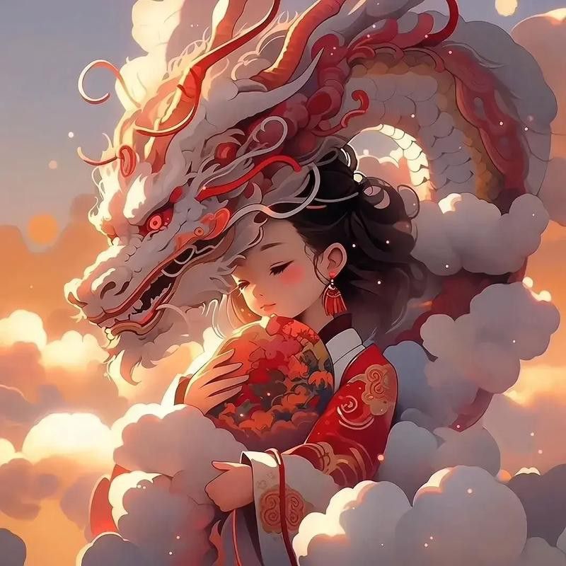 有沒有簡約干凈的紅龍微信頭像？