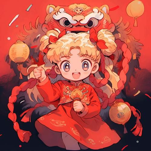 有沒有簡約干凈的紅龍微信頭像？