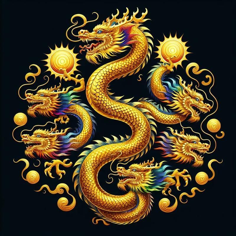 龍圖騰圖案大全 龍圖騰圖案大全 龍魚百科 第22張