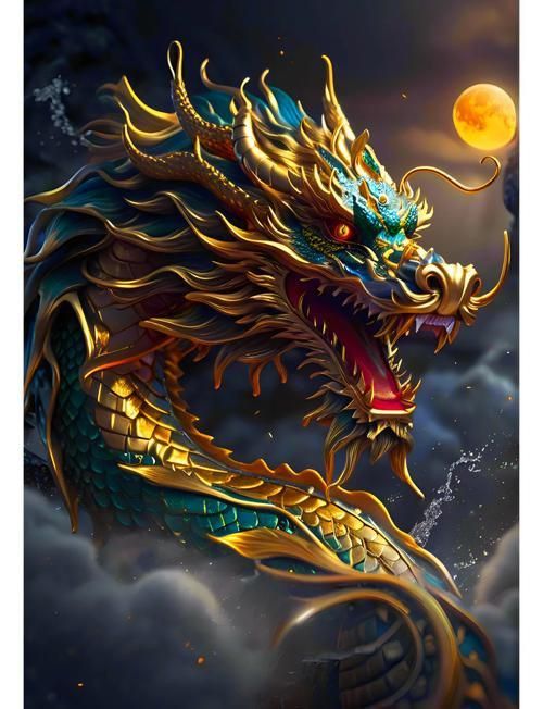 龍圖騰圖案大全 龍圖騰圖案大全 龍魚百科 第23張