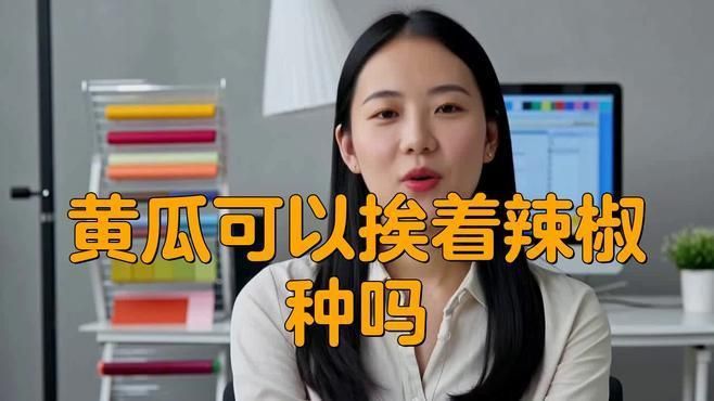 辣椒挨著黃瓜種最好