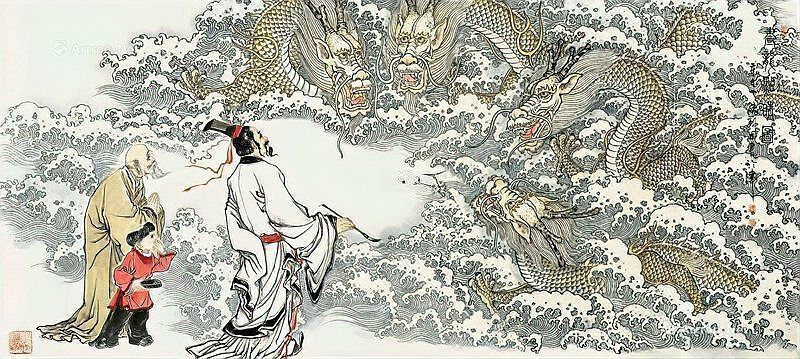龍圖片中哪張最有藝術感 龍圖片中哪張最有藝術感 龍魚百科 第3張