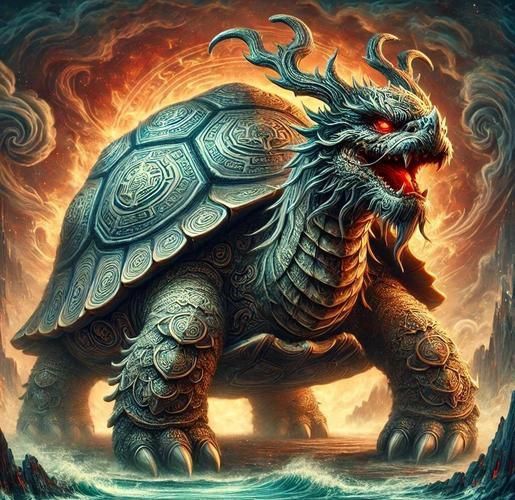 龍龜圖片高清無水印版 龍龜圖片高清無水印版 龍魚百科 第1張