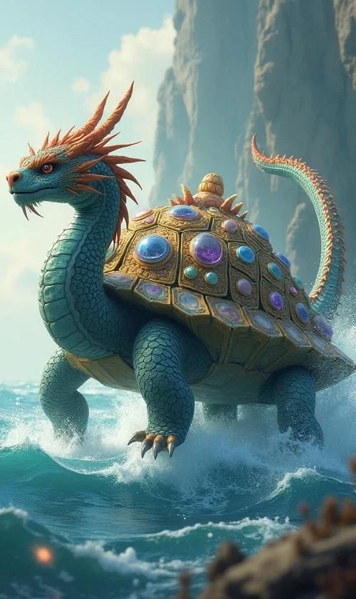 龍龜圖片高清無水印版 龍龜圖片高清無水印版 龍魚百科 第16張