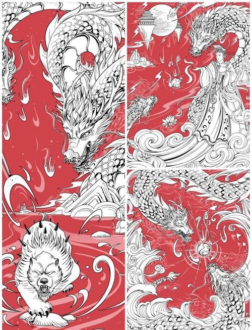 雙龍圖片有哪些藝術(shù)風(fēng)格？