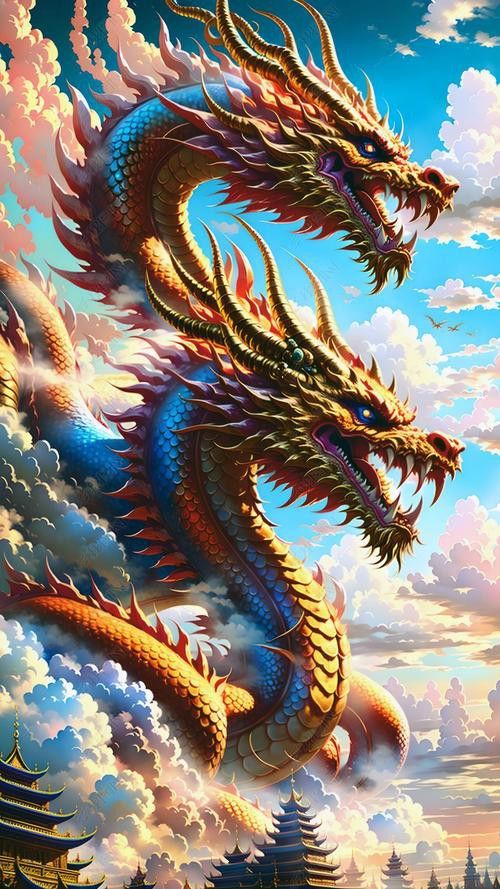 雙龍圖片有哪些藝術(shù)風(fēng)格？