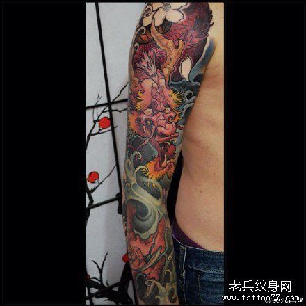 能推薦一些紅龍紋身手稿嗎？ 能推薦一些紅龍紋身手稿嗎？ 龍魚百科 第33張