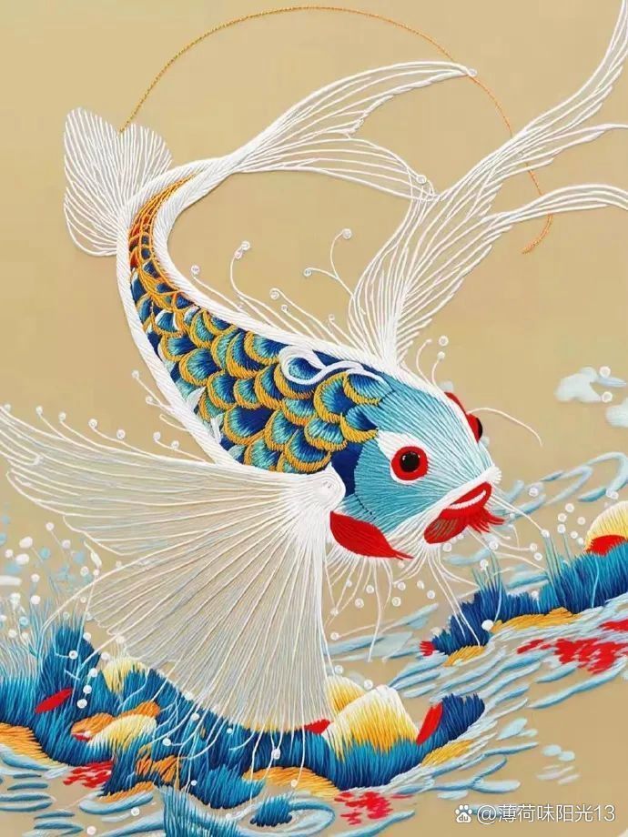 給我一些招財轉運魚的壁紙圖片