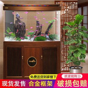 龍魚缸造景圖片大全（關于龍魚缸造景的文字描述和指導）