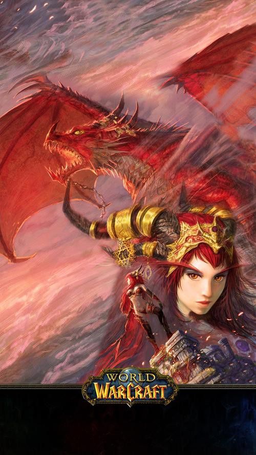 紅龍女王壁紙高清大圖