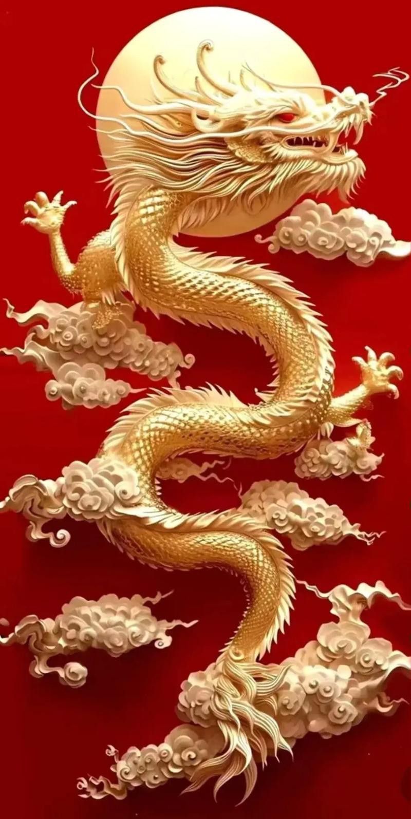 有沒有更多吉祥龍的圖案示例？