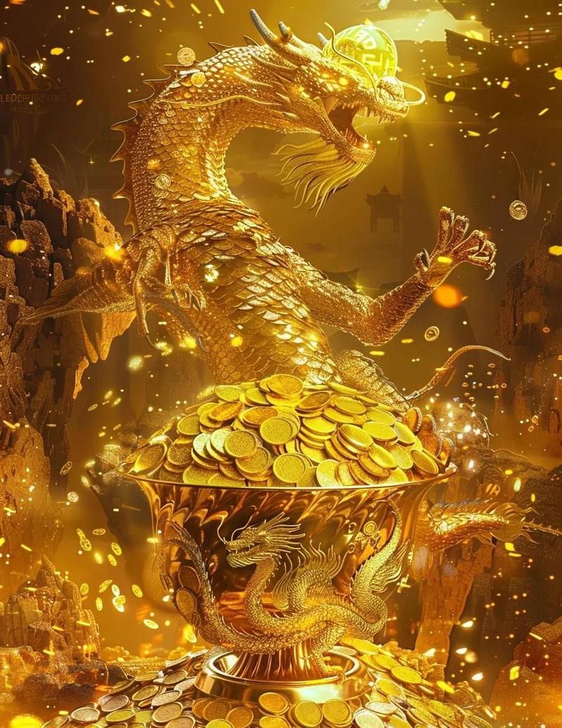 推薦一些更簡約風(fēng)格的黃金龍壁紙