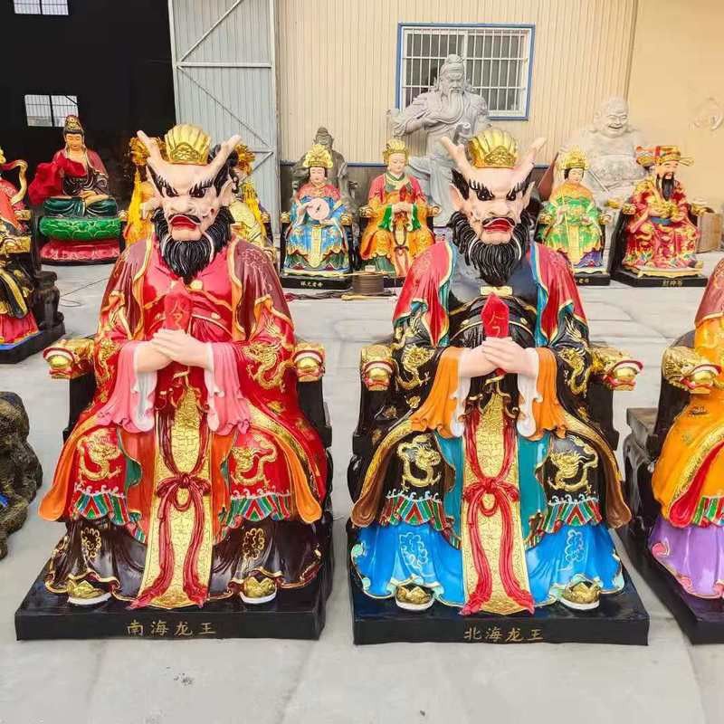 西海黑龍王像的詳細尺寸是多少？ 西海黑龍王像的詳細尺寸是多少？ 龍魚百科 第1張