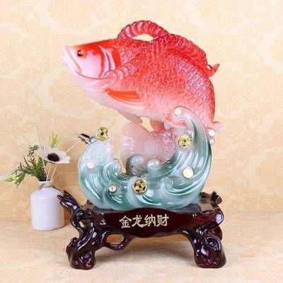 金龍魚擺件放什么地方好（金龍魚擺件最佳擺放位置）