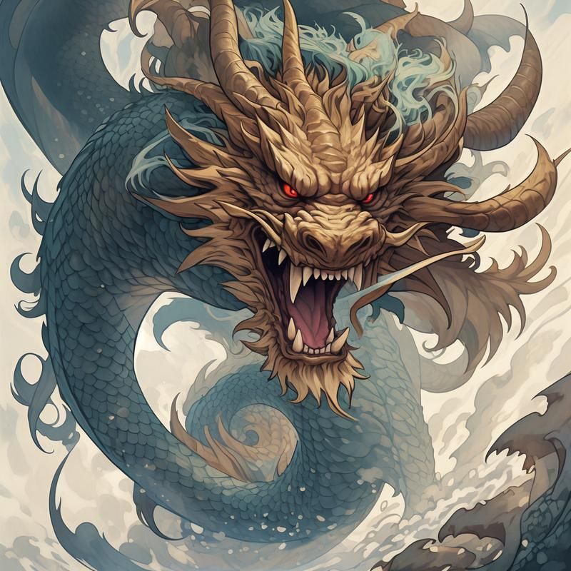 全球最霸氣的龍的圖片