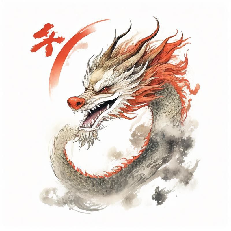 能推薦一些紅龍頭像的圖片嗎？