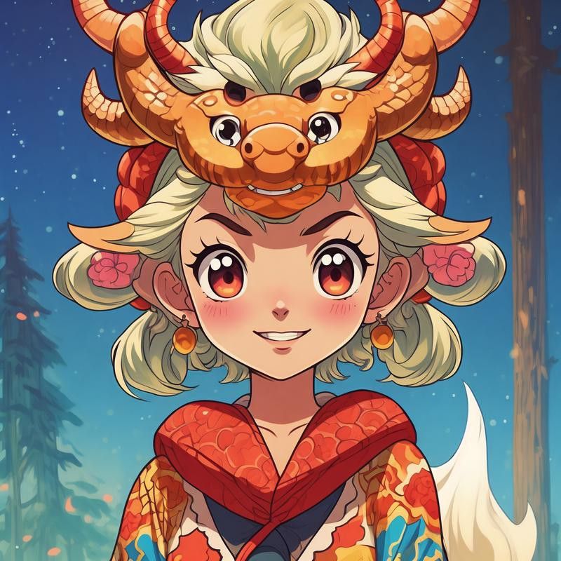 能推薦一些紅龍頭像的圖片嗎？