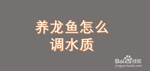 龍魚缸水質(zhì)ph值：龍魚缸水質(zhì)調(diào)節(jié)注意事項(xiàng)