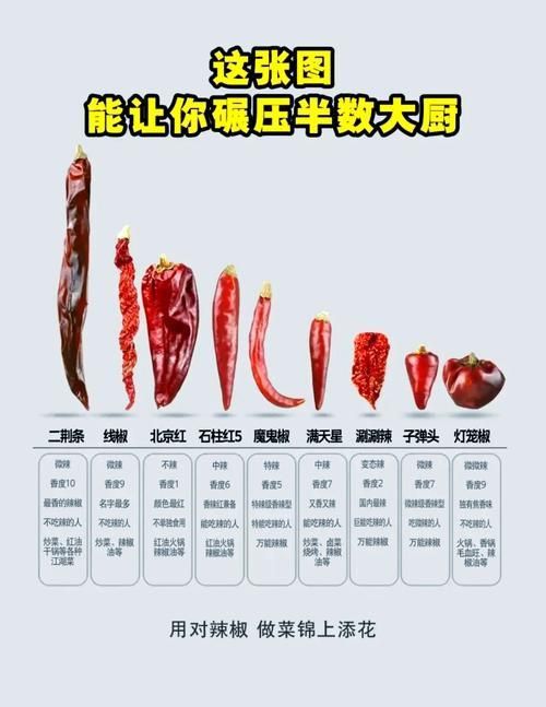 辣椒種類圖帶名稱大全