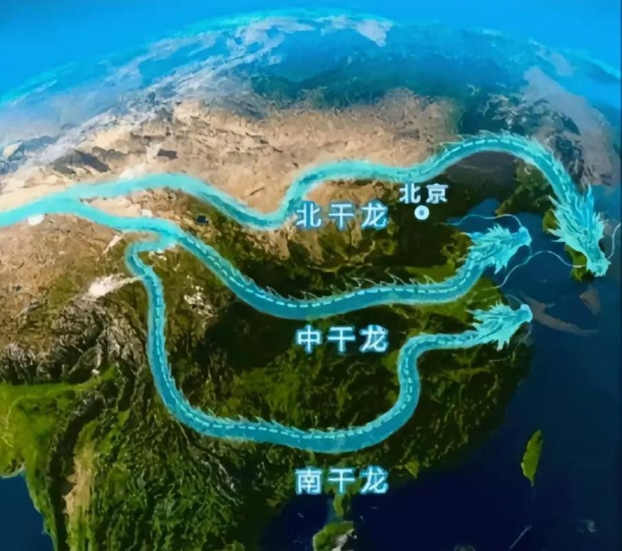 提供更多龍脈的圖片