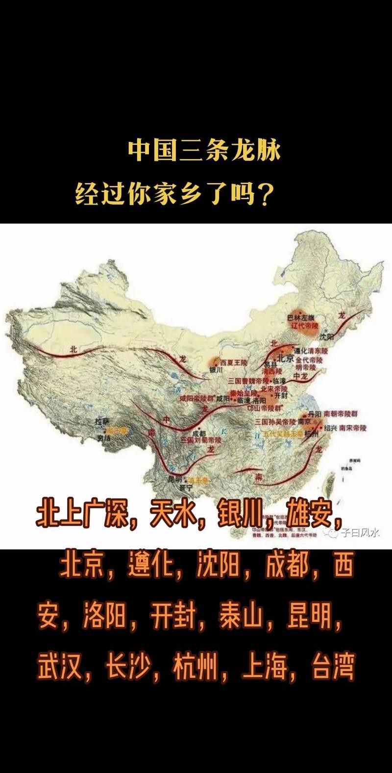 提供更多龍脈的圖片