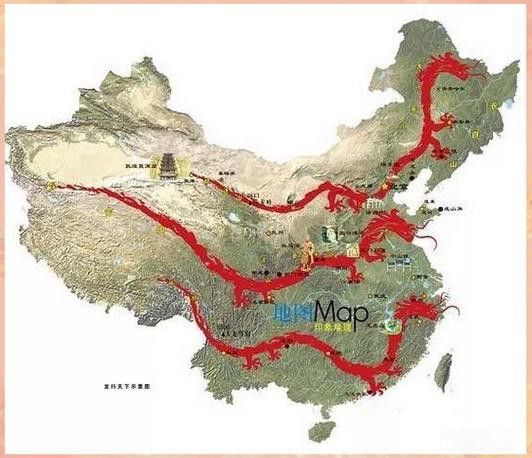 提供更多龍脈的圖片