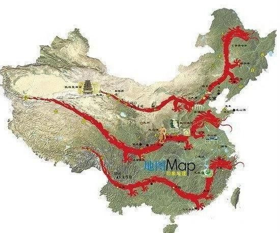 提供更多龍脈的圖片