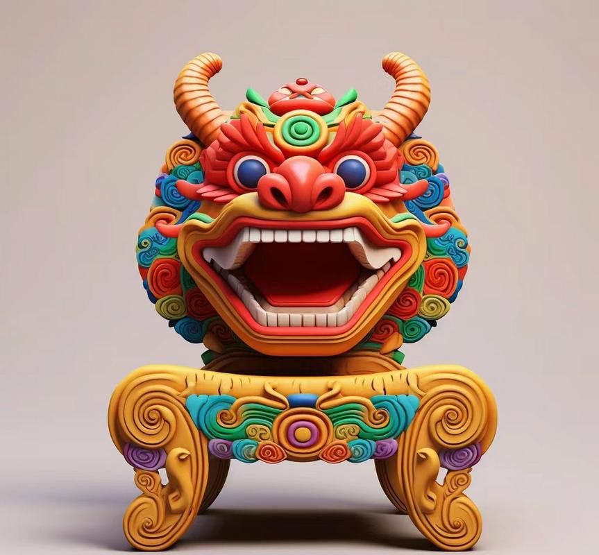 現代木雕龍頭有哪些創新顏色？