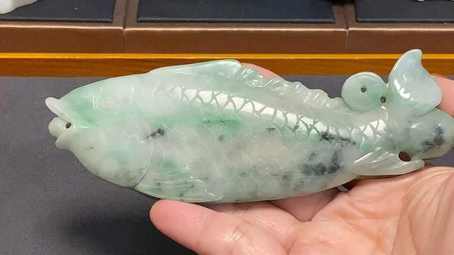 翡翠龍魚圖片大全大圖