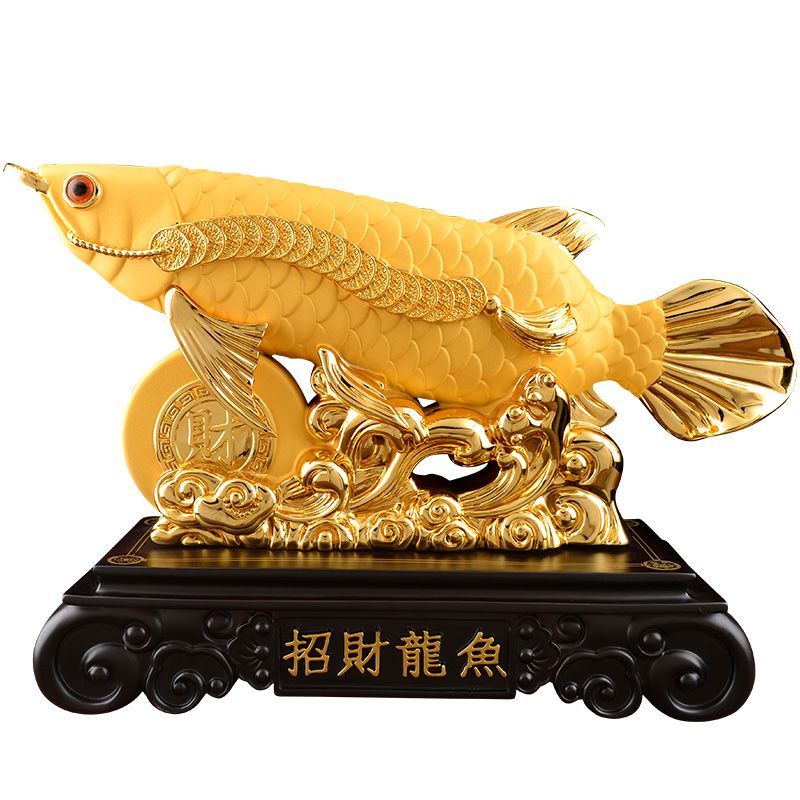 金龍魚擺件風(fēng)水功效：家中擺放金龍魚擺件有什么好處？ 金龍魚擺件風(fēng)水功效：家中擺放金龍魚擺件有什么好處？ 龍魚百科 第7張