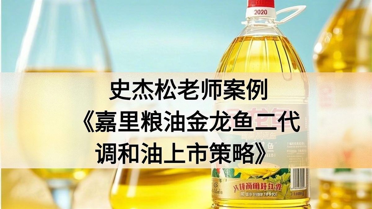 金龍魚營銷策劃案