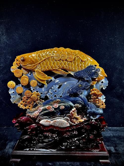 玉石金龍魚圖片大全欣賞圖